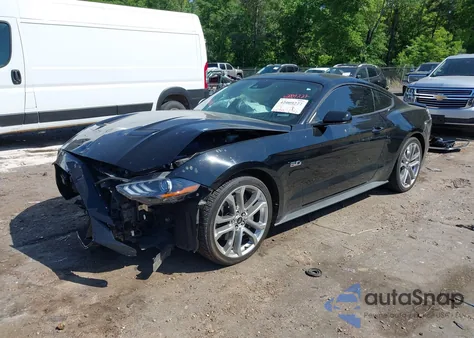 2021 Ford Mustang Gt Premium Fastback z USA, uszkodzony, nr VIN 1FA6P8CFXM5156002